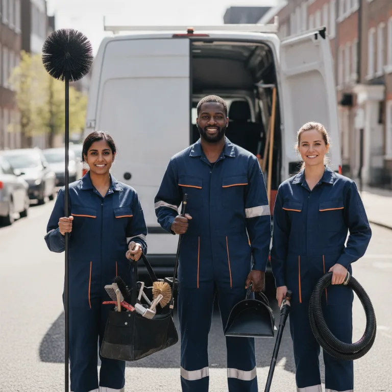 Chimney Sweep team in Mountain View